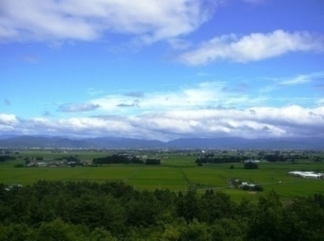 町の景色（初夏）