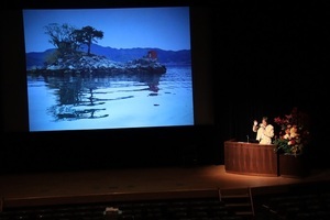 大槌町の蓬萊島 