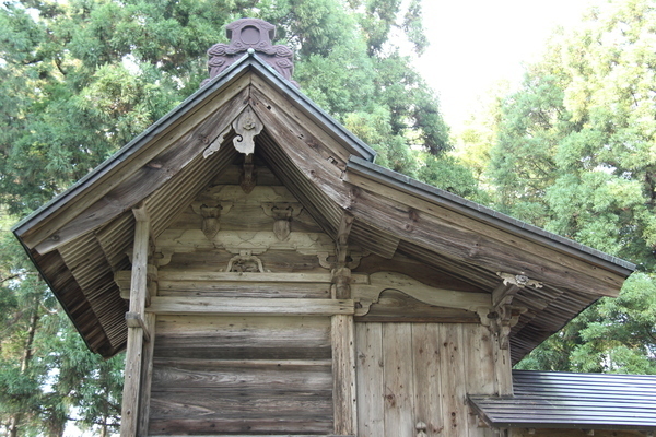 洲島八幡神社組物