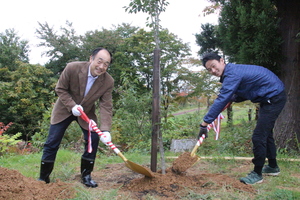 町長と実行委員長